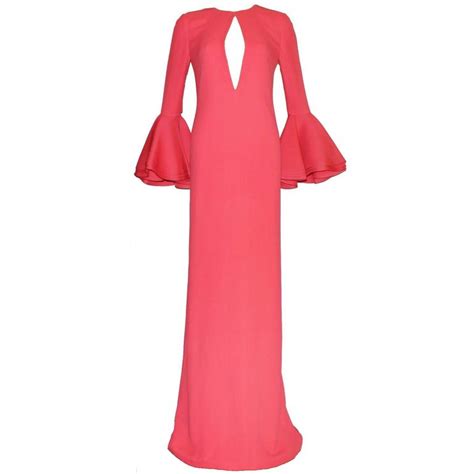 gucci silk keyhole front dress|Gucci long dresses.